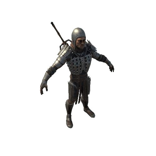 base mesh Dark knight